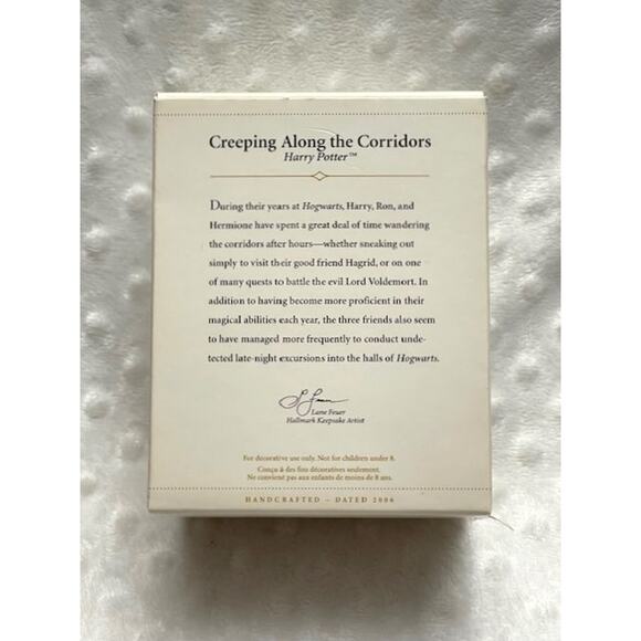Hallmark Harry Potter "Creeping Along the Corridors" Keepsake Ornament 2006 NEW - Picture 2 of 8